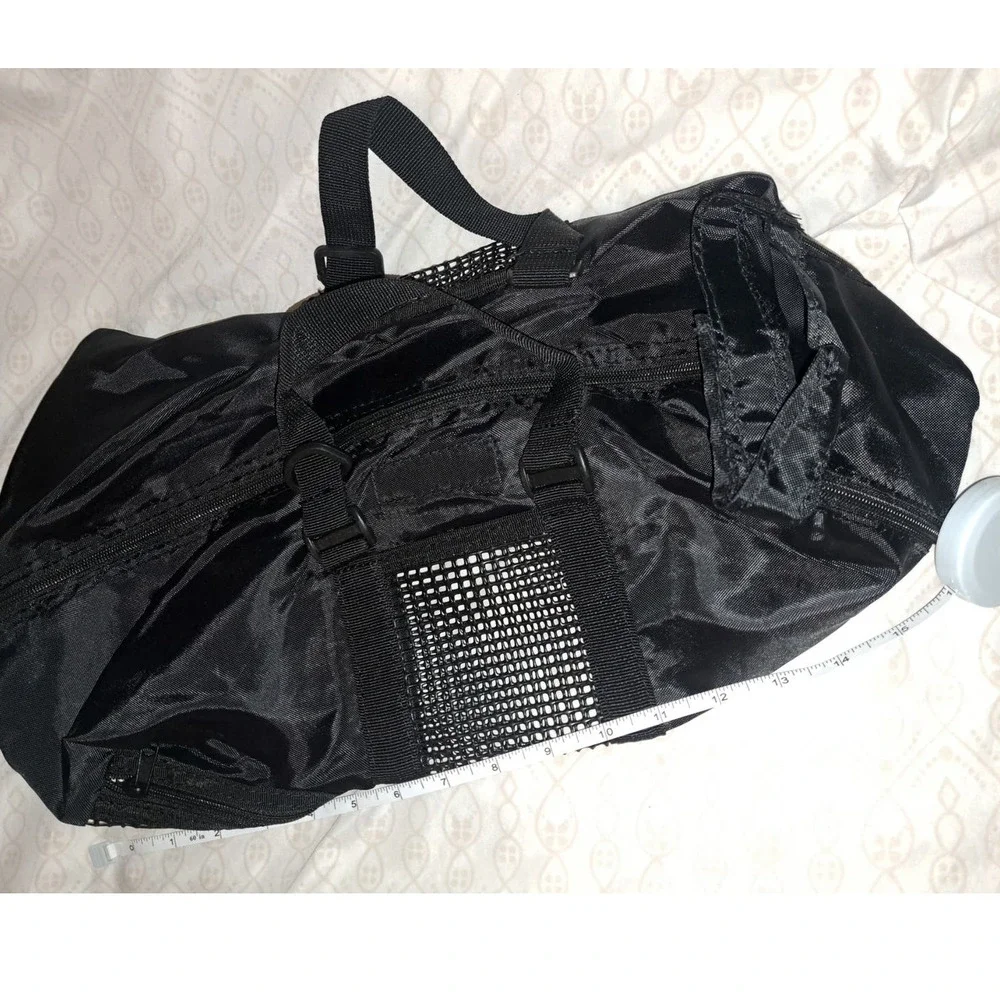 NWOT- XS Roll Up Purse size small pet carrier nylon with mesh and top handles